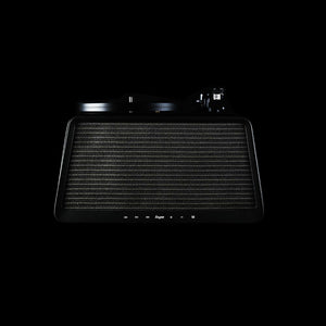 HYM Seed – All in one Turntable System with Bluetooth - Black Leather