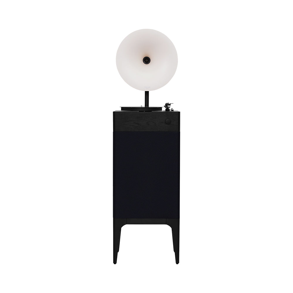 Fennessy Donut i5 All-in-One Turntable System with Bluetooth - Black