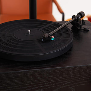 Fennessy Donut i5 All-in-One Turntable System with Bluetooth - Black