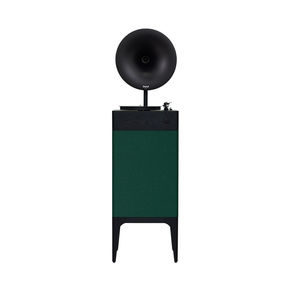 Fennessy Donut i5 All-in-One Turntable System with Bluetooth - Green