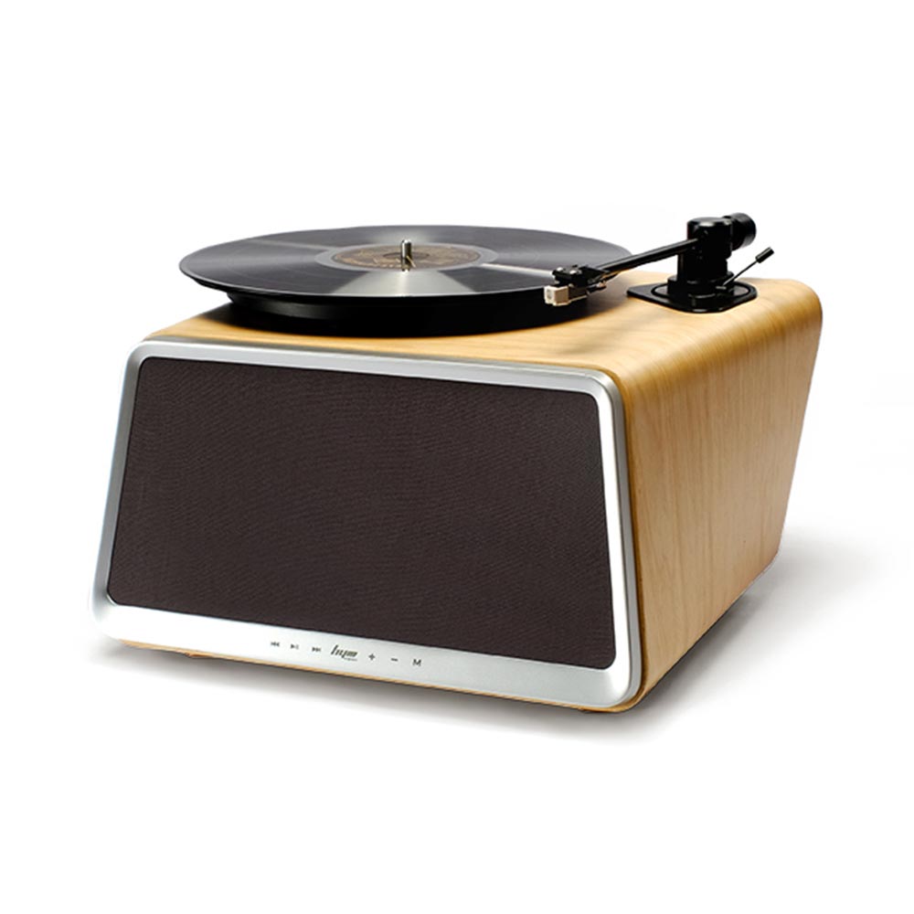 HYM Seed – All in one Turntable System with Bluetooth - Oak