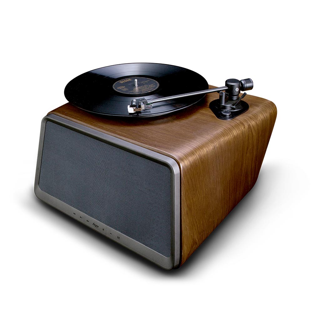 HYM Seed – All in one Turntable System with Bluetooth - Walnut